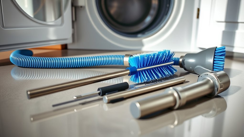 flexible duct cleaning tools