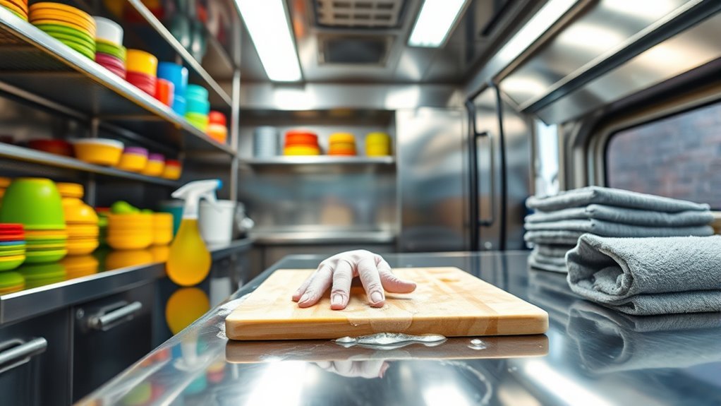 food truck cleaning strategies