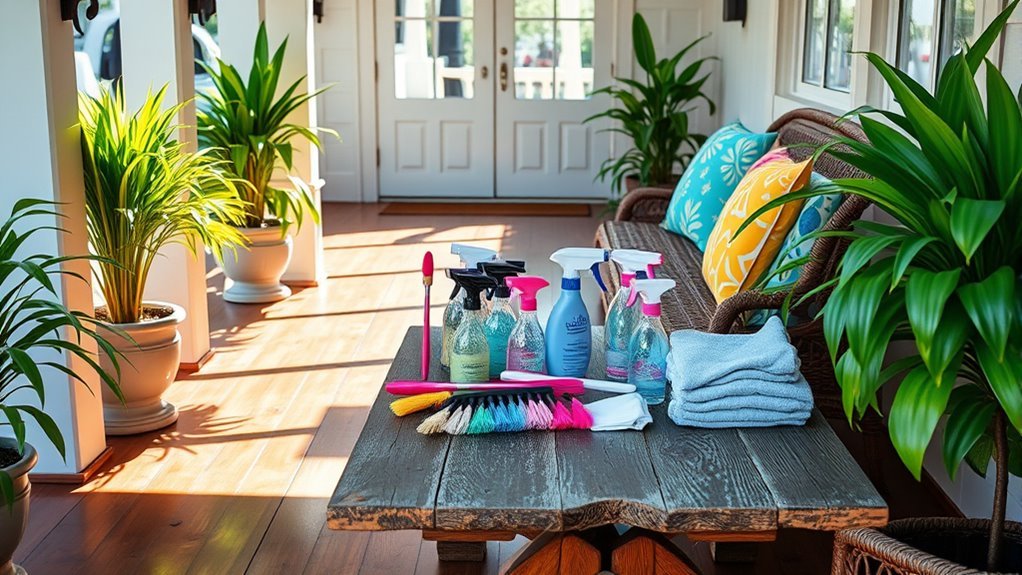 front porch business cleaning