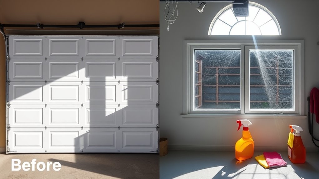 garage door and window maintenance