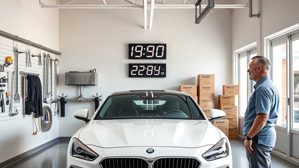 garage installation timeline overview