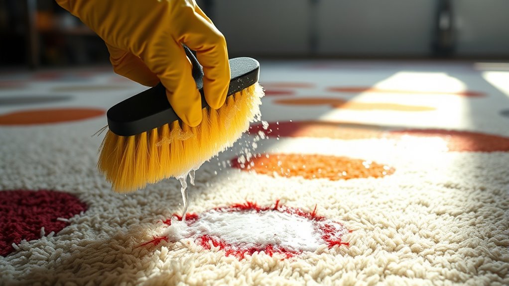 garage stain carpet removal