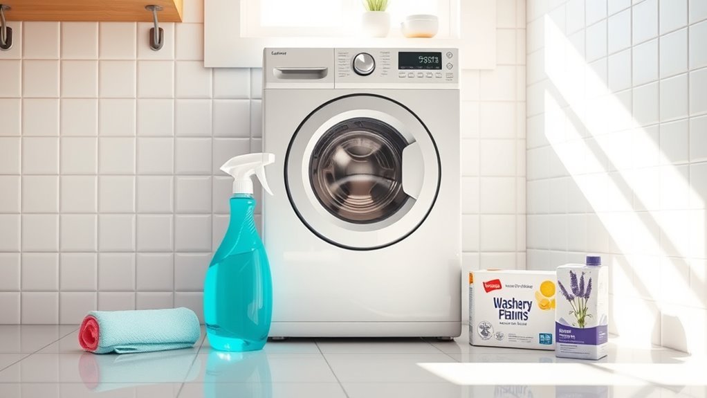 gather cleaning supplies efficiently