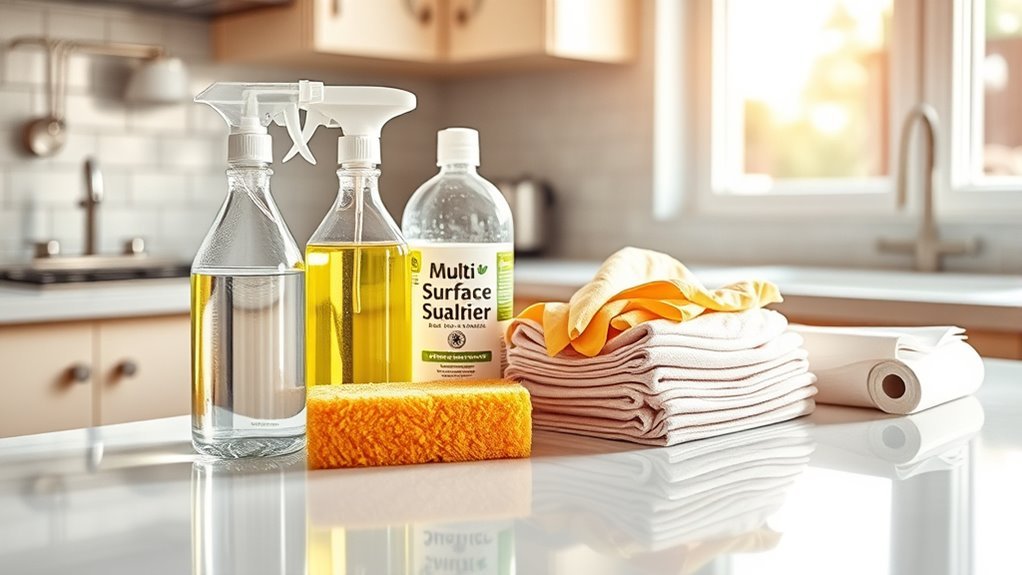 gather eco friendly cleaning supplies
