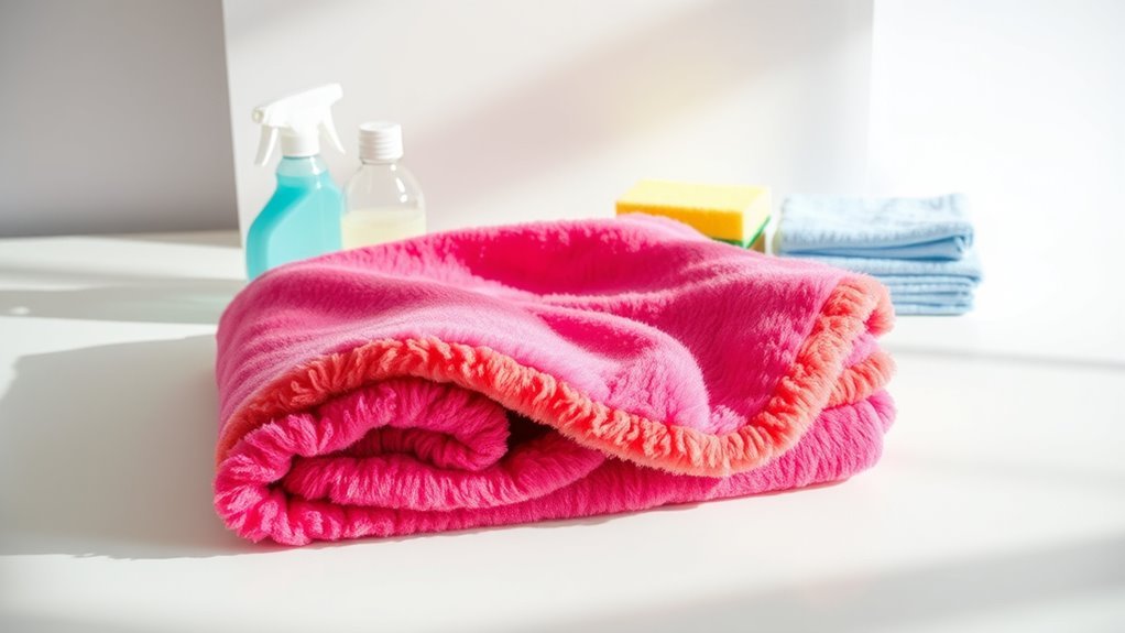 gather essential cleaning supplies