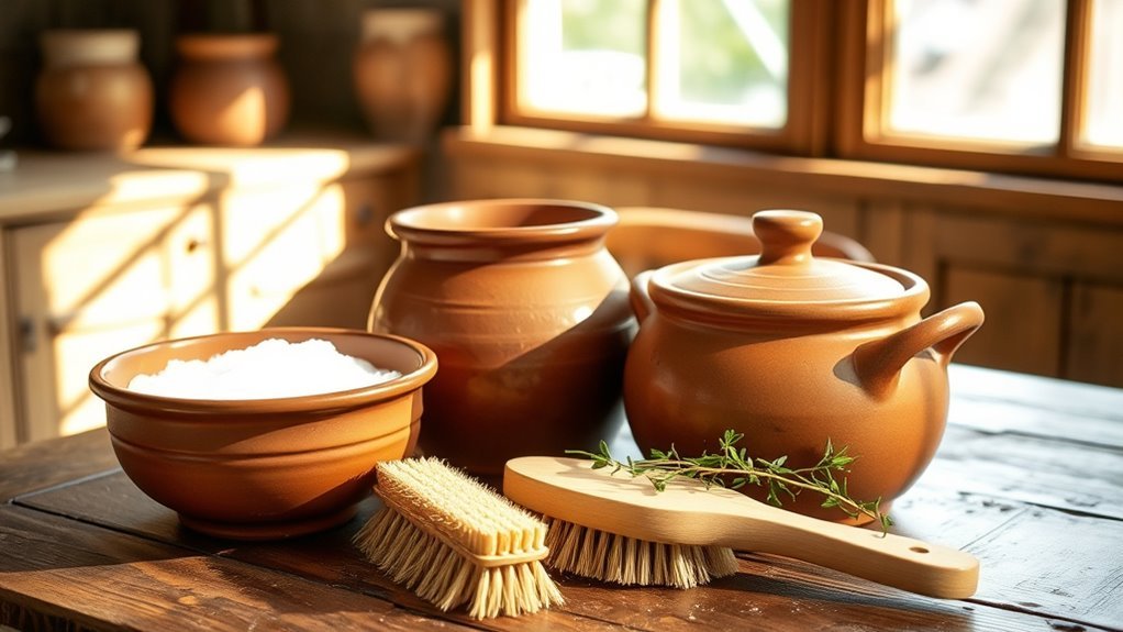 gentle care for earthenware