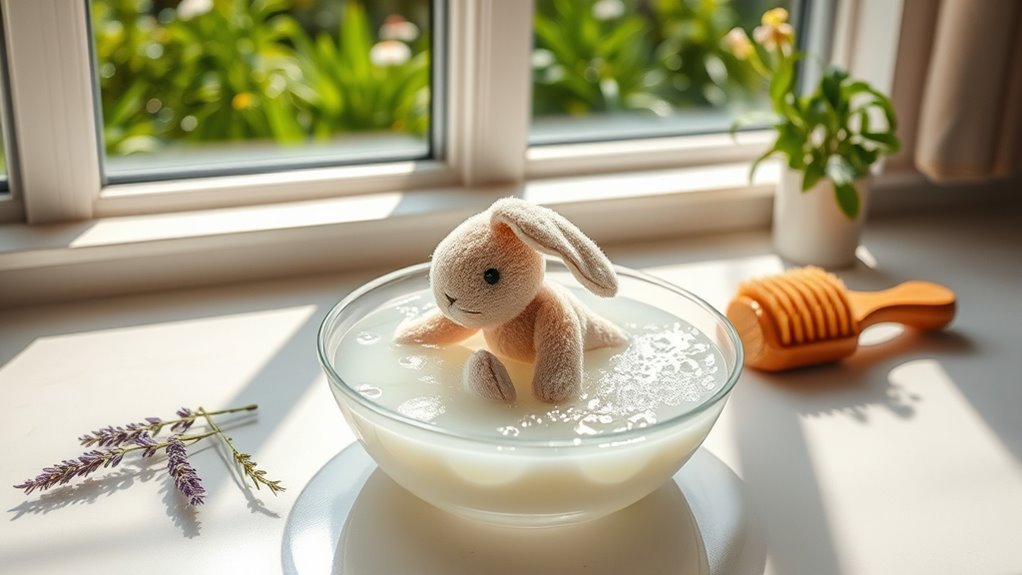 gentle care for fabric toys