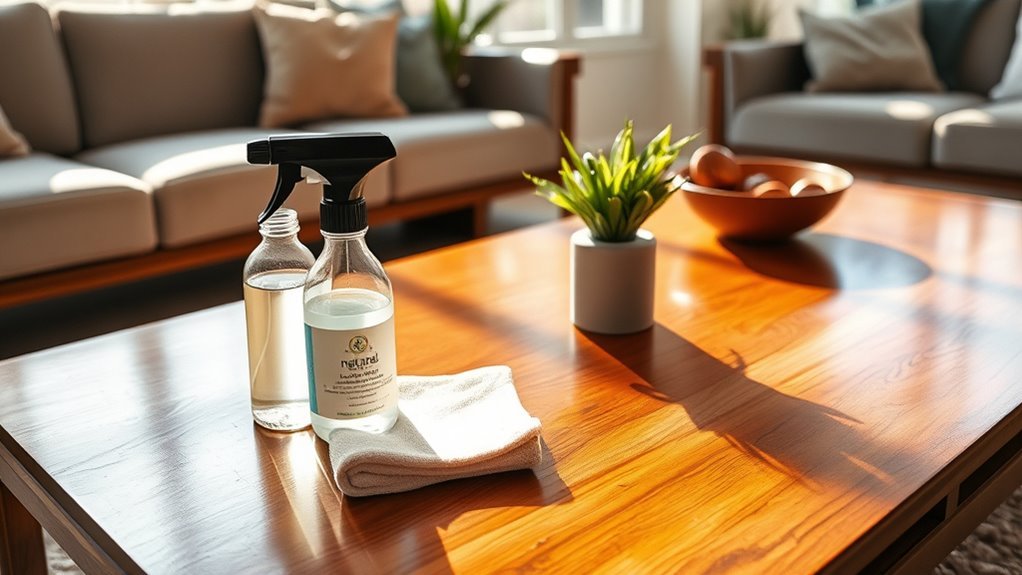 gentle care for wooden furniture