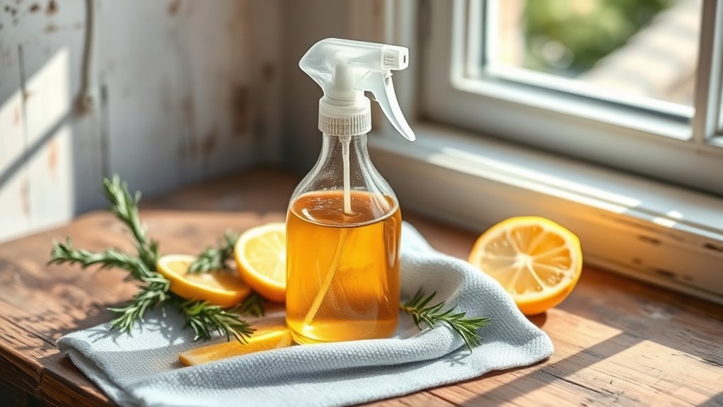 gentle castile soap mixture