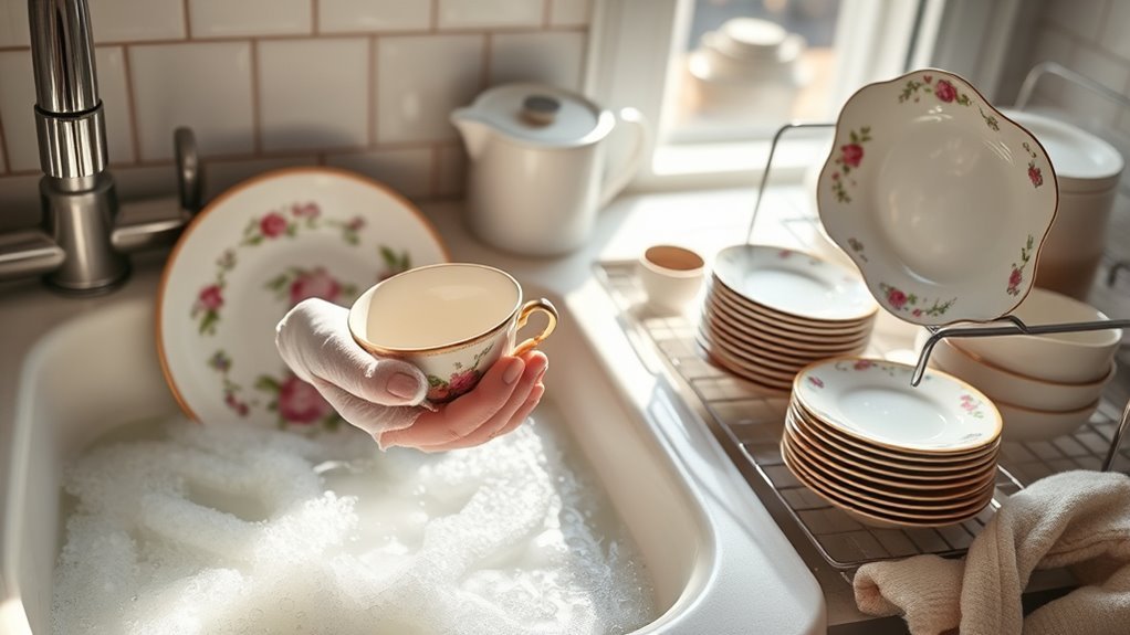 gentle china washing techniques