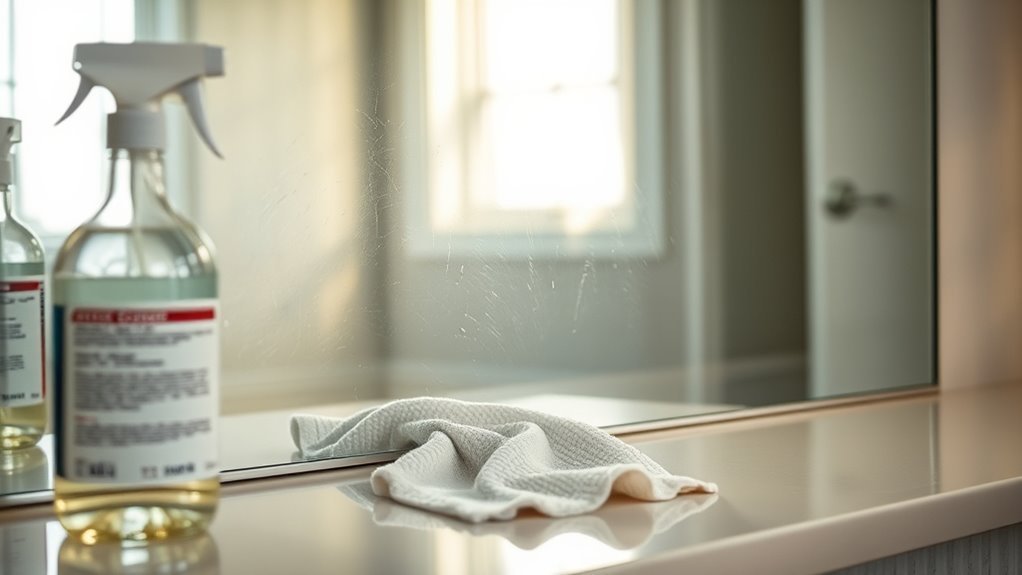 gentle cleaners preserve mirrors