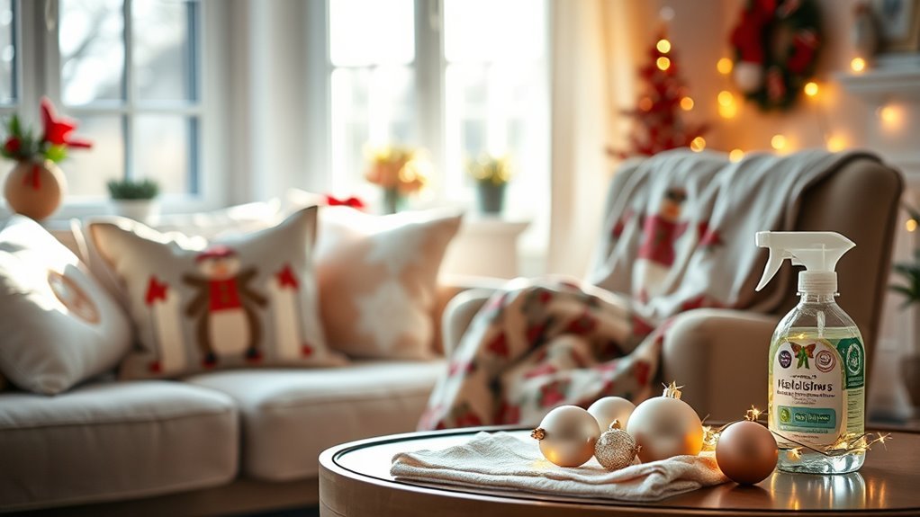 gentle cleaning for decorations