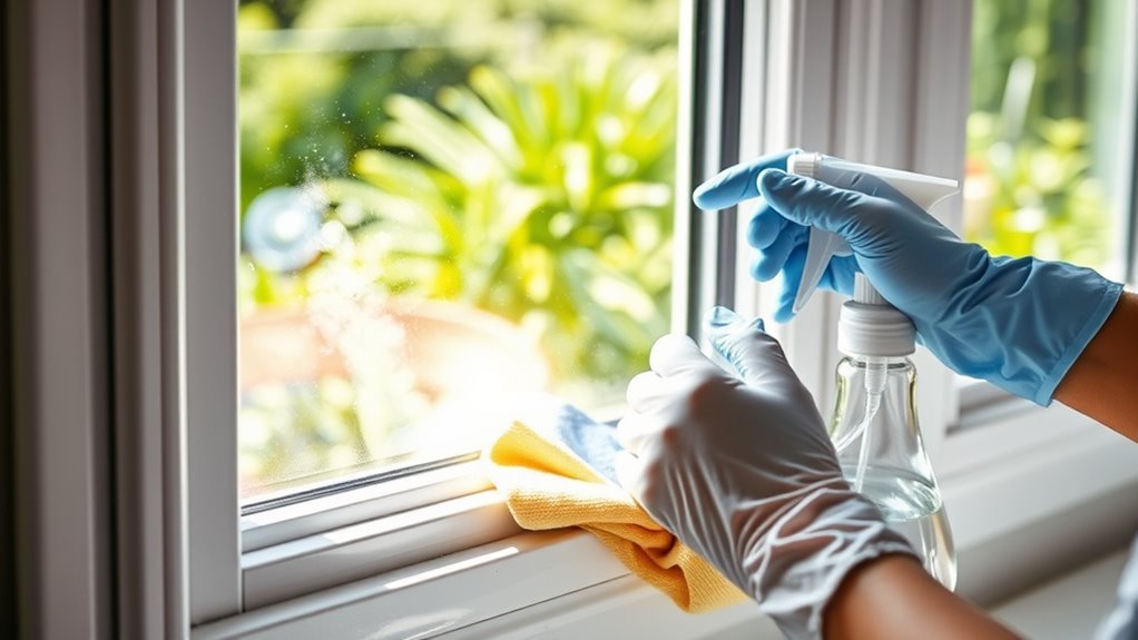 gentle cleaning for plastic