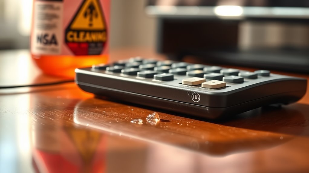 gentle cleaning for remotes