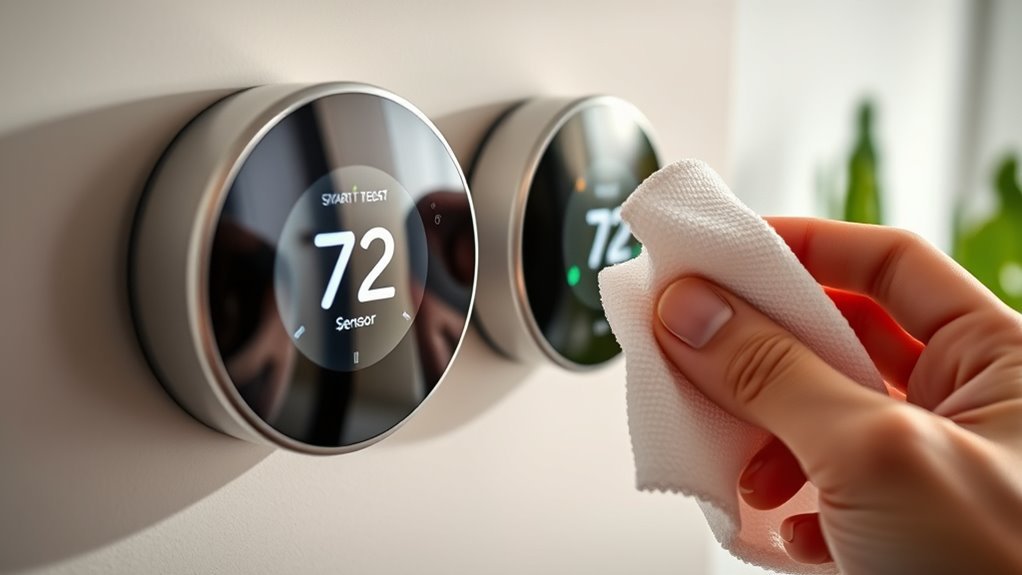 gentle cleaning for sensors