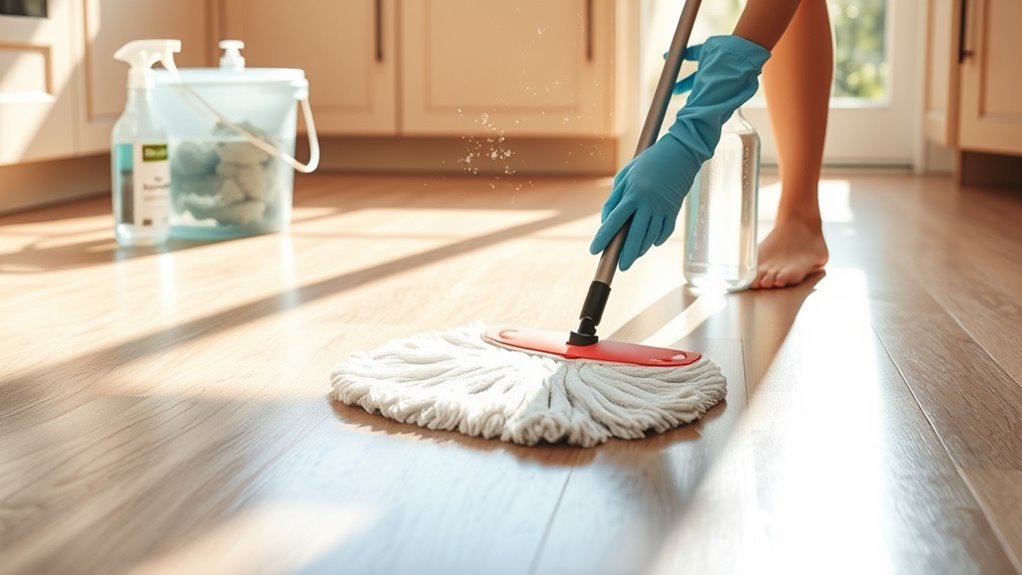 gentle cleaning for shine