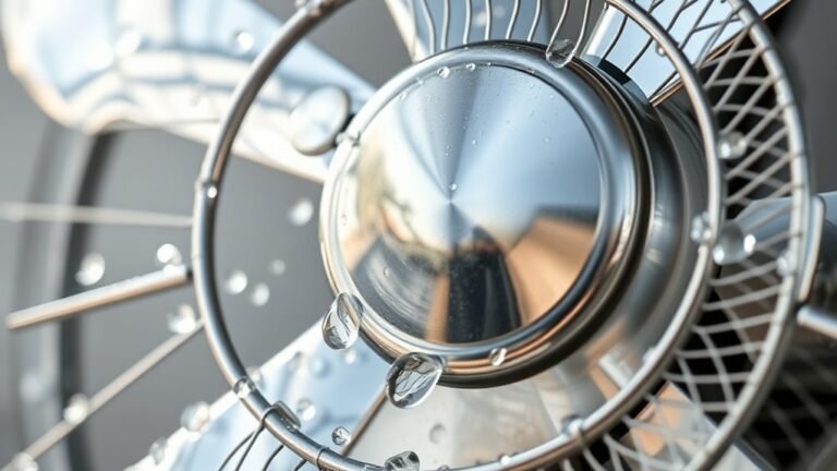 gentle cleaning of fan