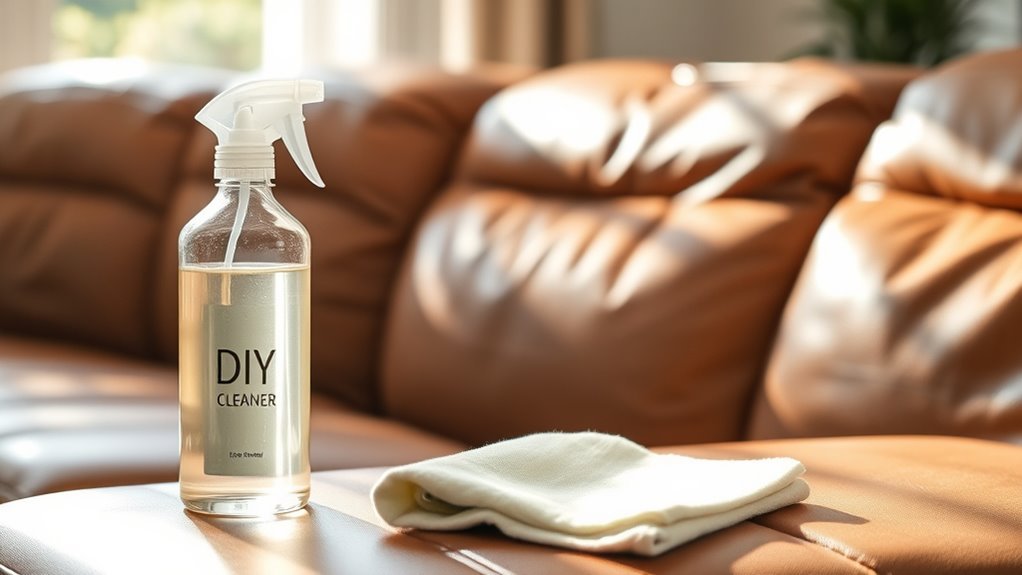 gentle cleaning preserves leather
