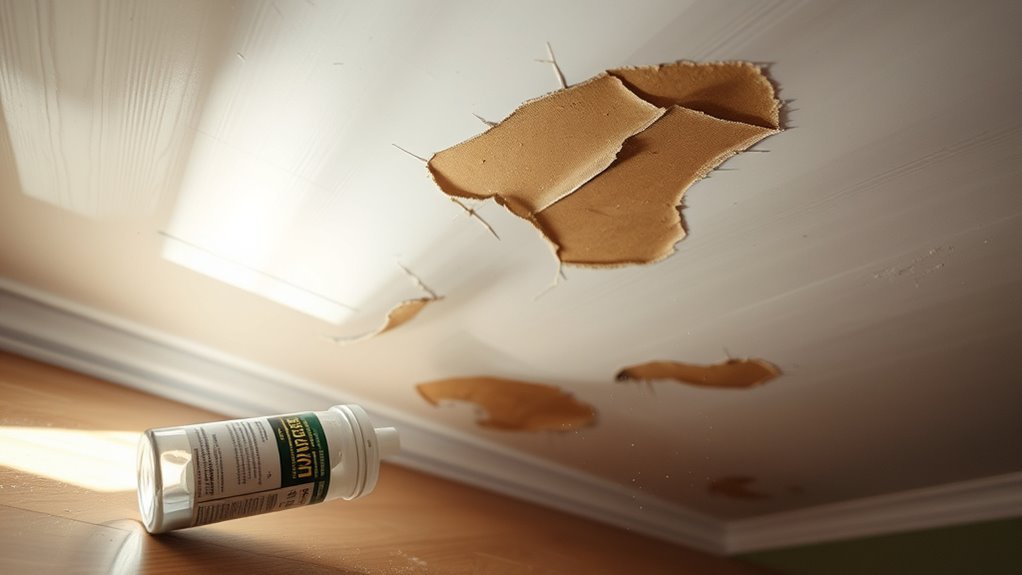 gentle cleaning protects ceilings