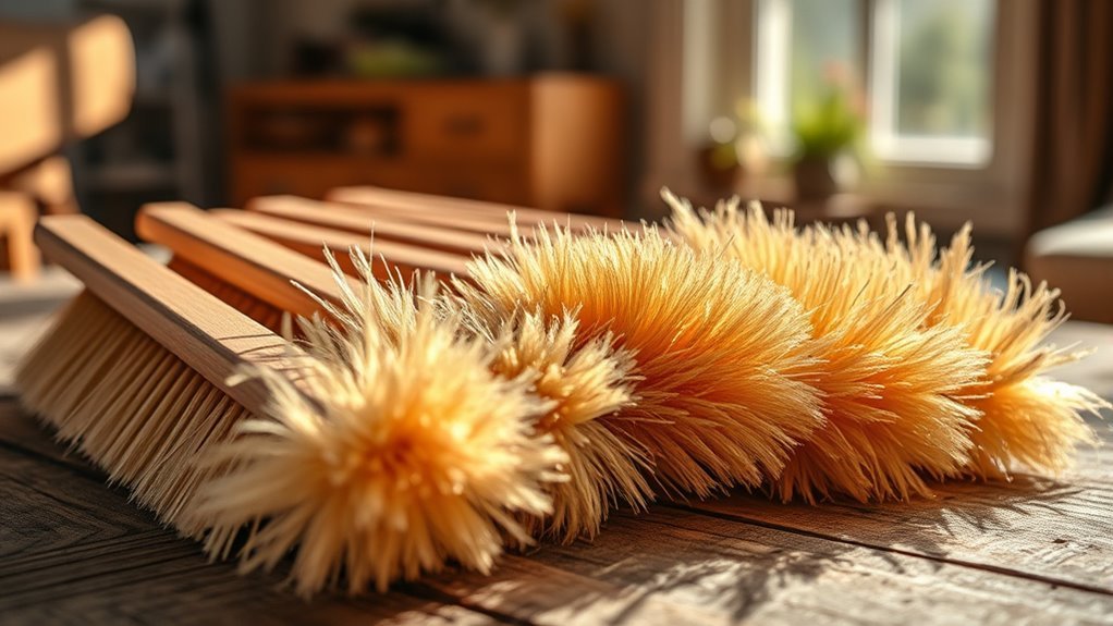 gentle dusting for wood