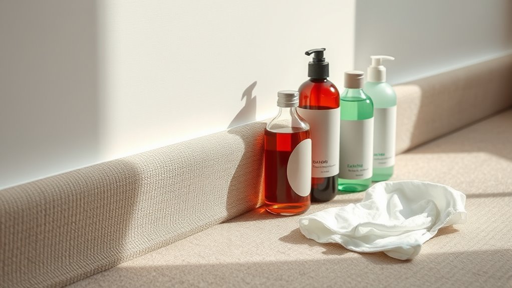 gentle fabric stain removal
