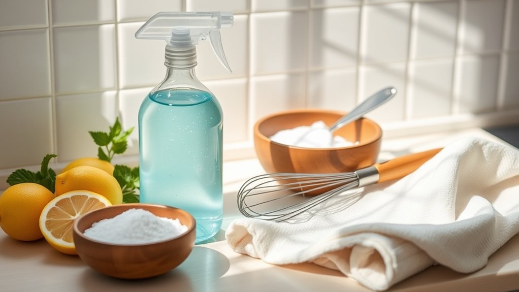 gentle homemade glass cleaner