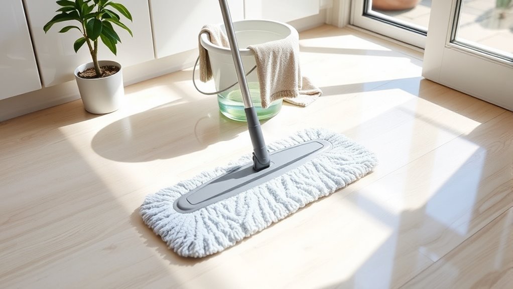 gentle mopping for laminate