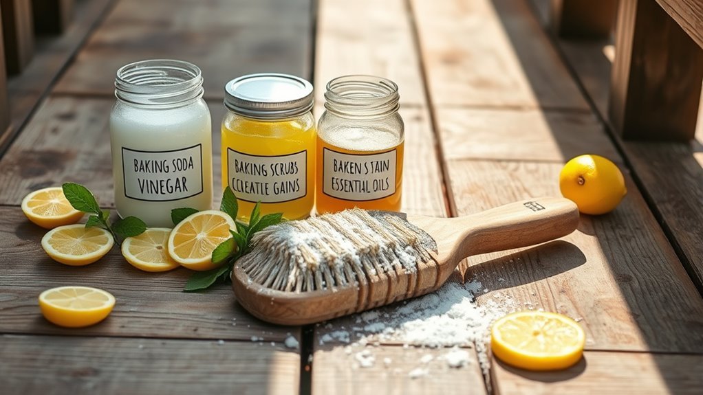 gentle scrubs for stains