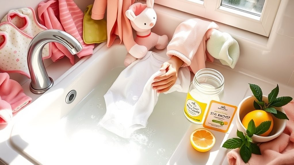 gentle stain removal techniques