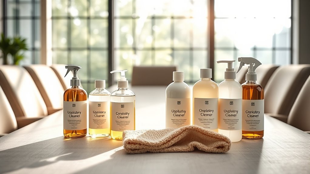 gentle upholstery cleaning maintenance