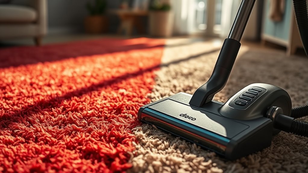 gentle vacuuming preserves rugs