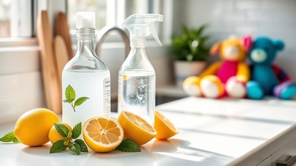 gentle vinegar based toy cleaner