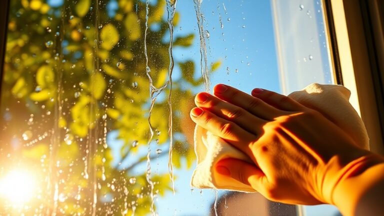 gentle window cleaning methods