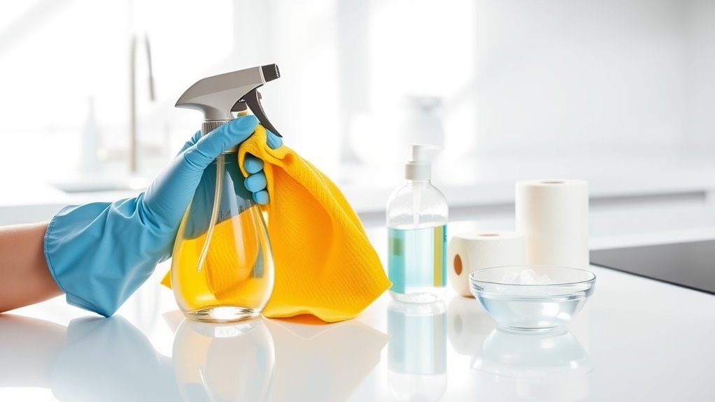 germ cleaning step by step guide
