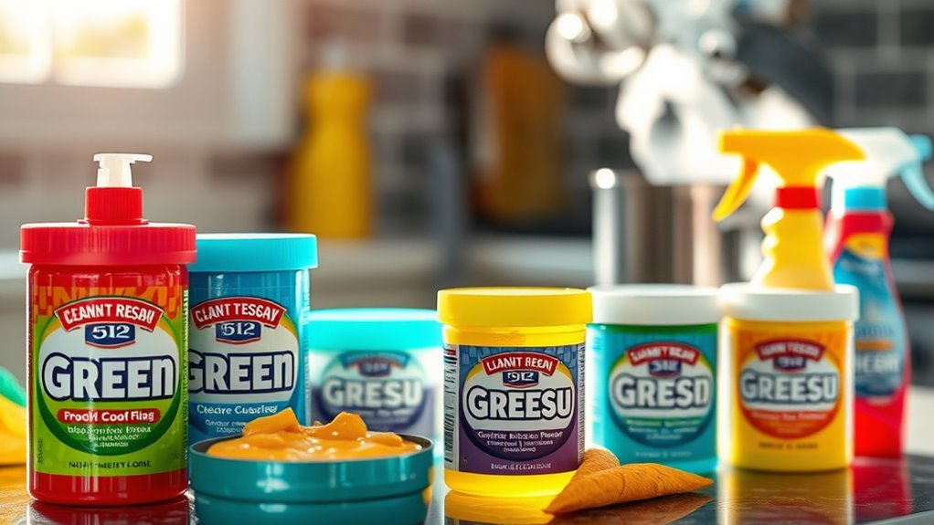 grease selection for cleaning