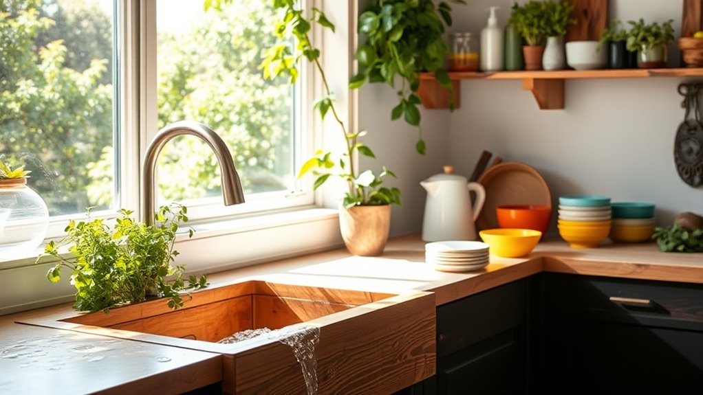 greywater dishwashing system setup