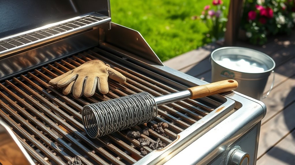 grill cleaning for barbecues