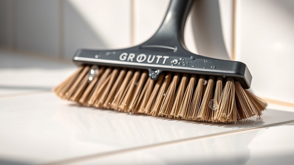 grout brush for deep cleaning