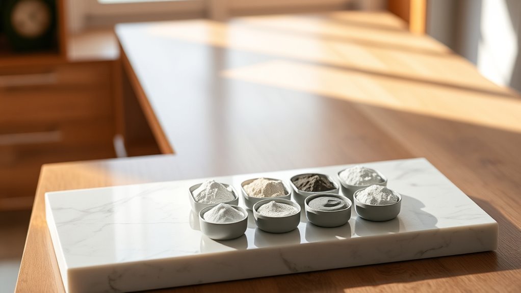 grout compatibility with materials