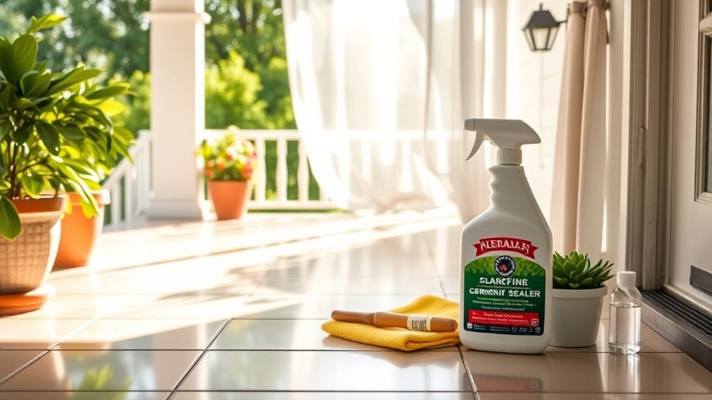 grout maintenance prevents discoloration
