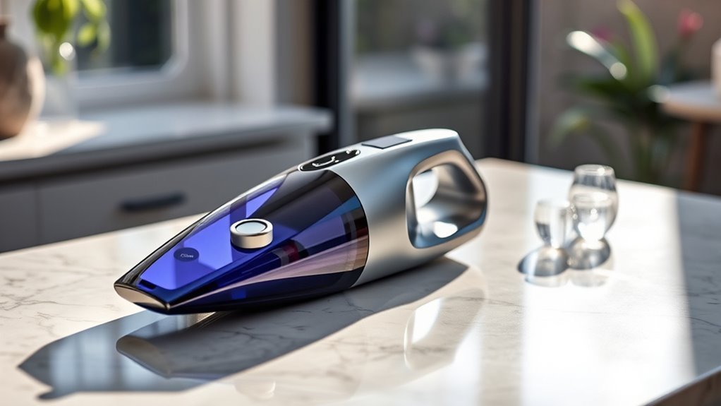 handheld vacuums for glass