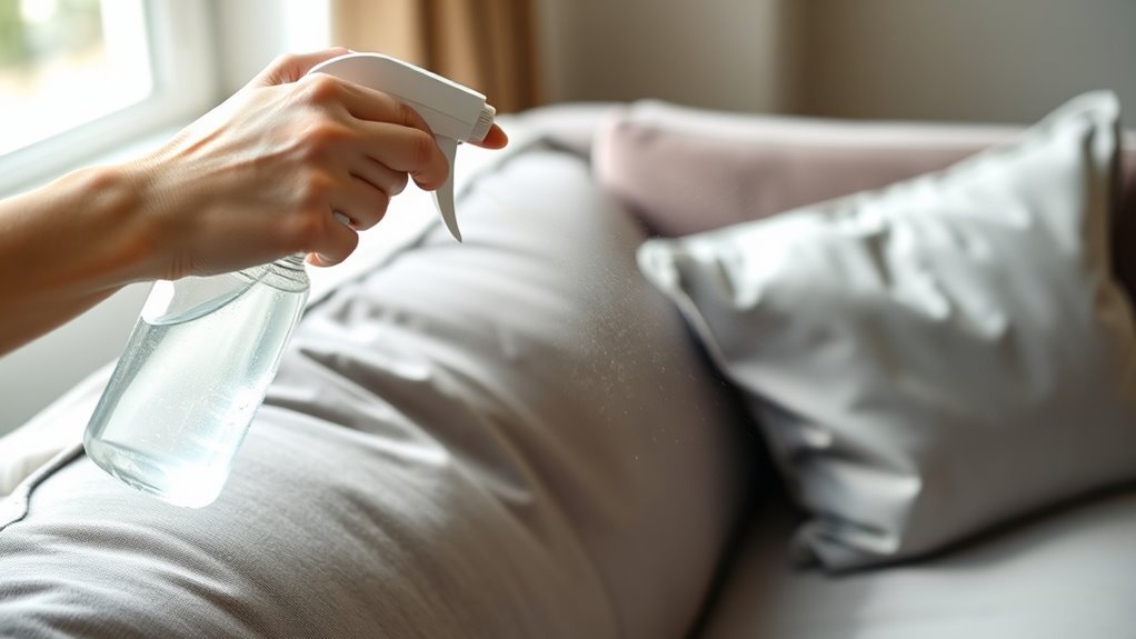 high touch couch cleaning areas