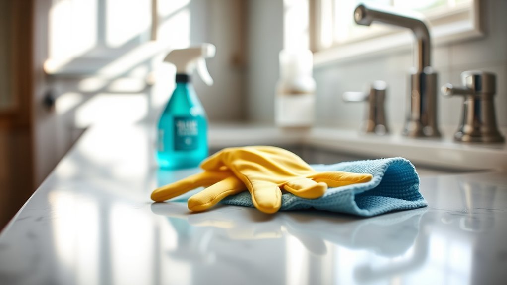 high touch surface cleaning priorities