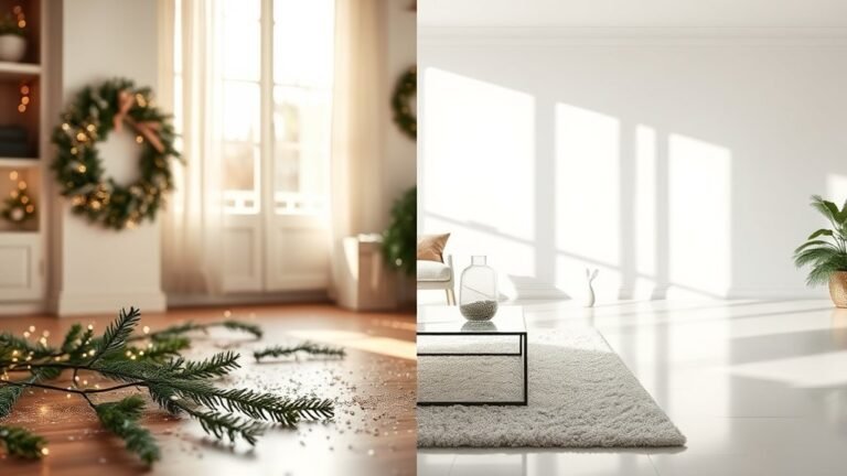 holiday decor cleaning tips