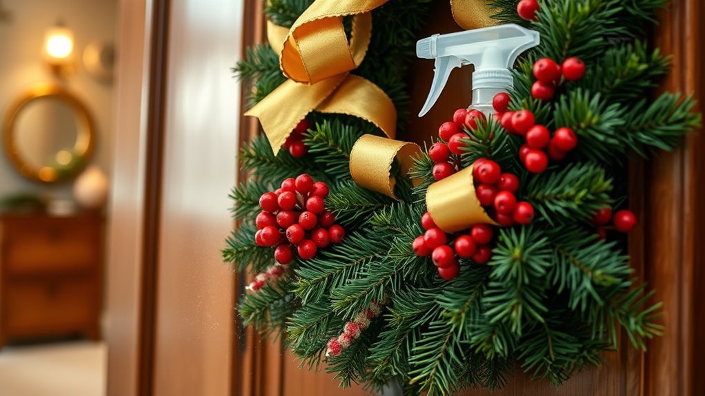 holiday decor dirt prevention
