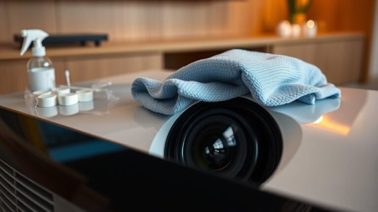 home theater projector maintenance