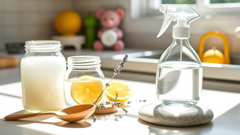 homemade baby item cleaners