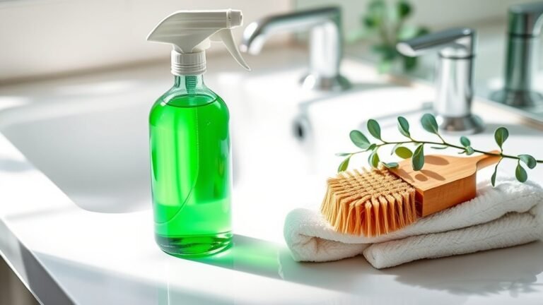 homemade bathroom cleaning solution