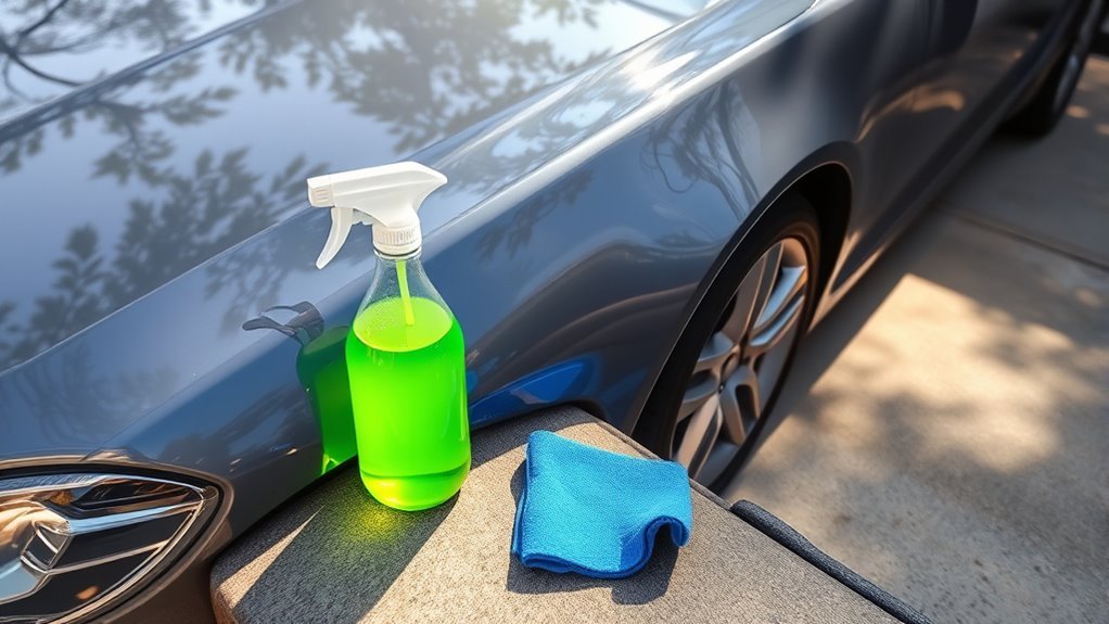homemade car cleaning solution