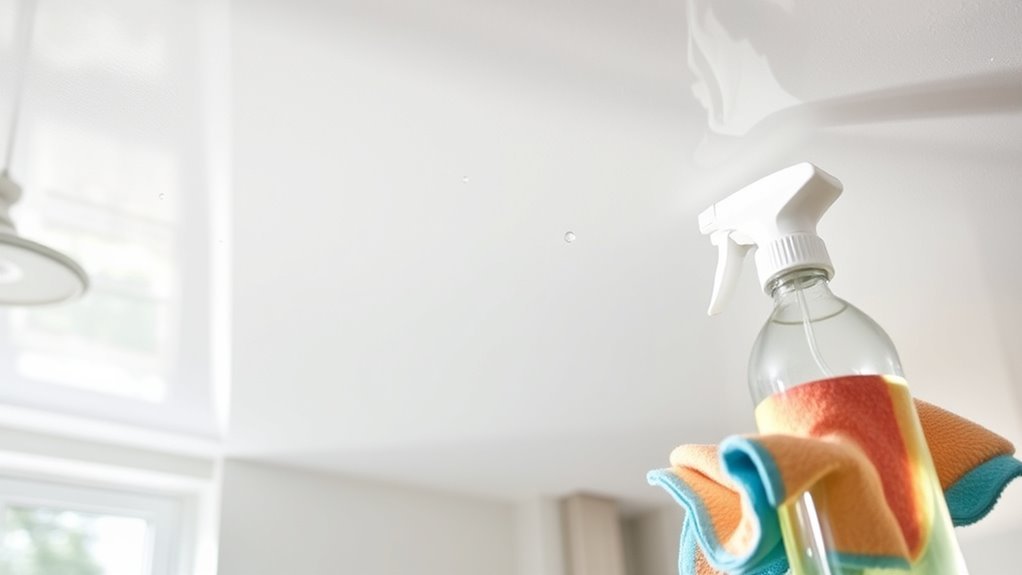 homemade ceiling surface cleaner